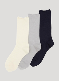 Merino Silk Knit Sock Bundle (Short) In Branded Box (Unisex) - 3 Pairs