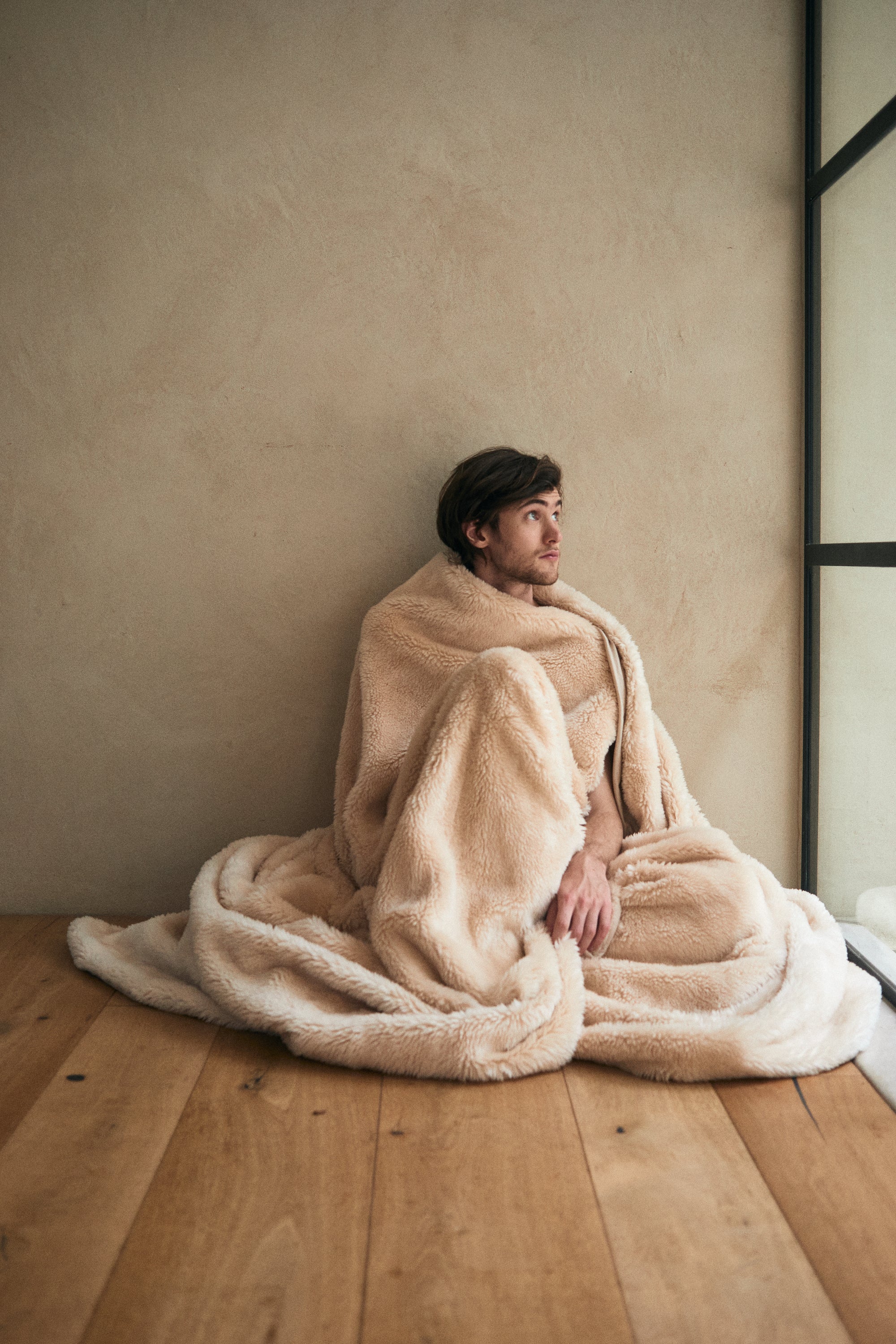 Merino Knit Fleece Calming Blanket | Premium Merino Sleepwear | Shleep