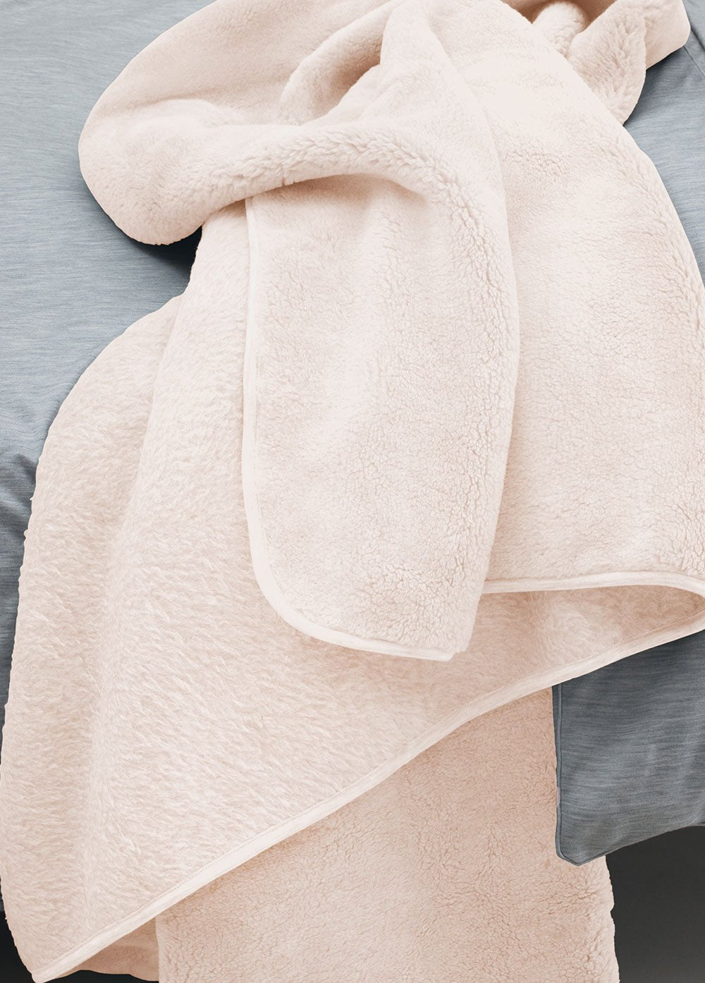 Merino Knit Fleece Reversible Throw - Shleep.co