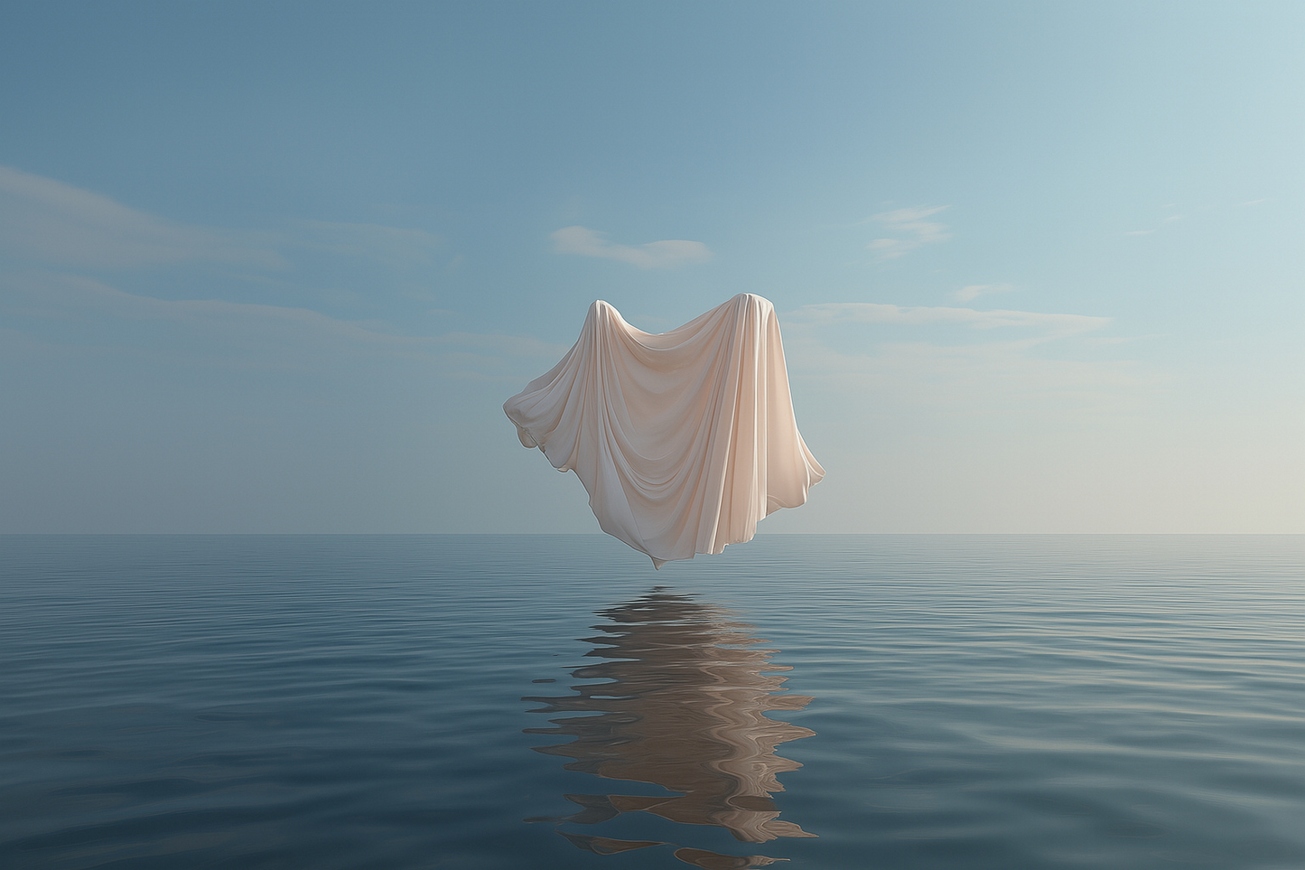 sheet over water 4k