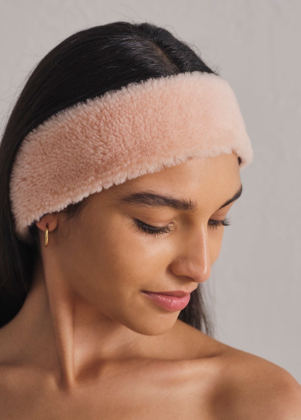 Knitted Fleece Spa Headband - Shleep.co